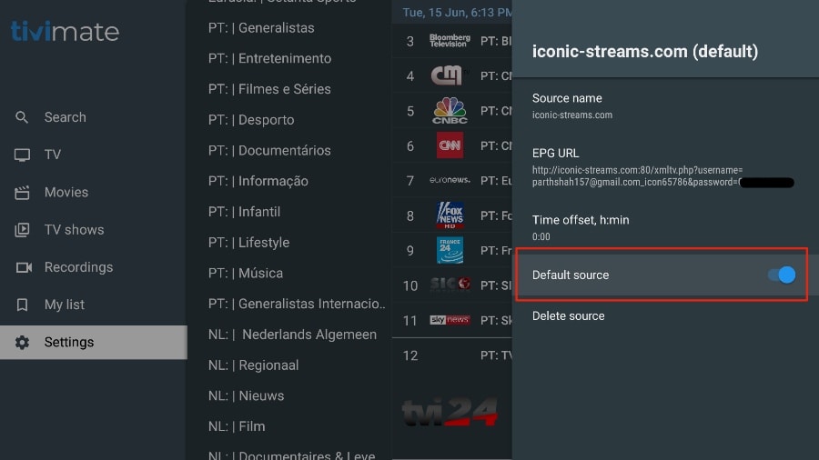 tivimate epg source