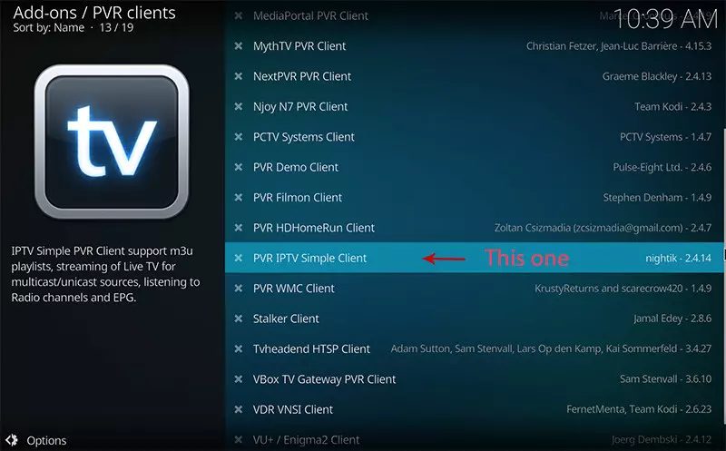 install iptv kodi